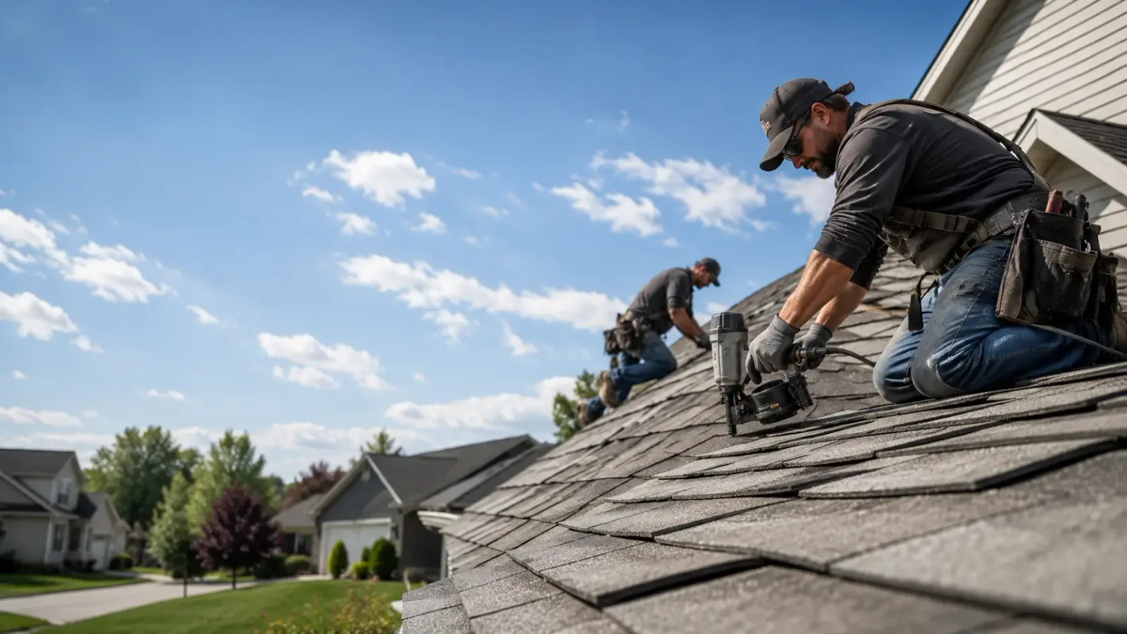 Storm Damage Roof Repair in Reading, PA near me